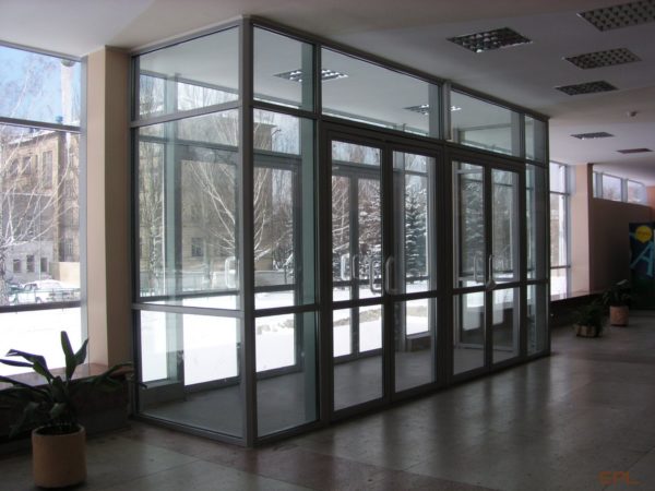 Алюминиевый противопожарный витраж / серия FRM7304