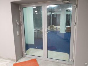 Огнестойкая алюминиевая дверь EIW-30