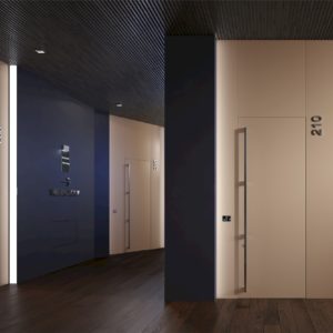 Противопожарная дверь 2200×1500 / серия FRM55354